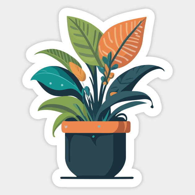 Cute Houseplant Sticker by SpriteGuy95